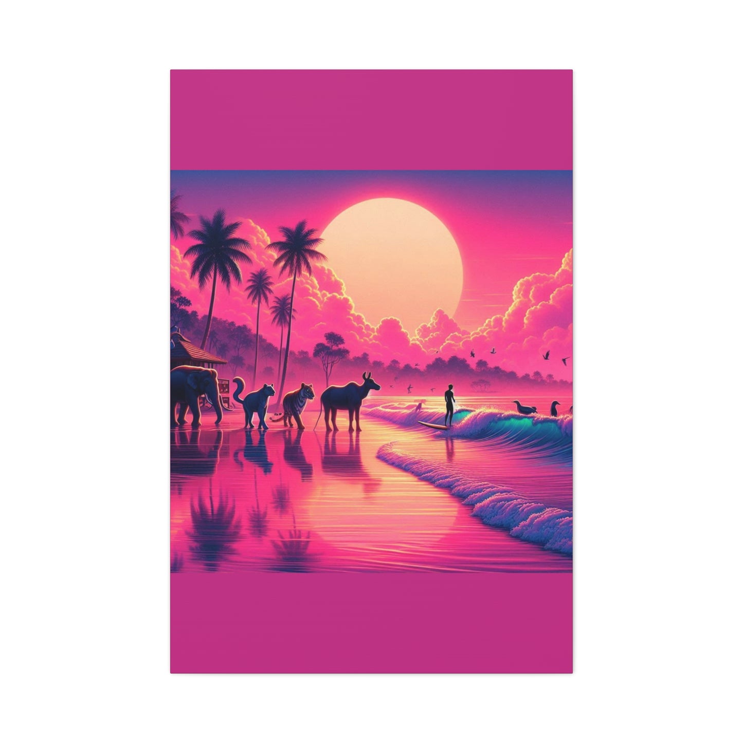 African Beach Sunset