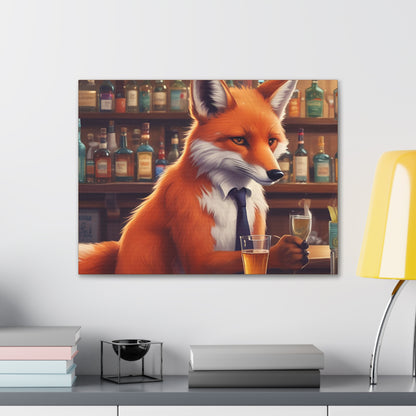 Fox In a Bar