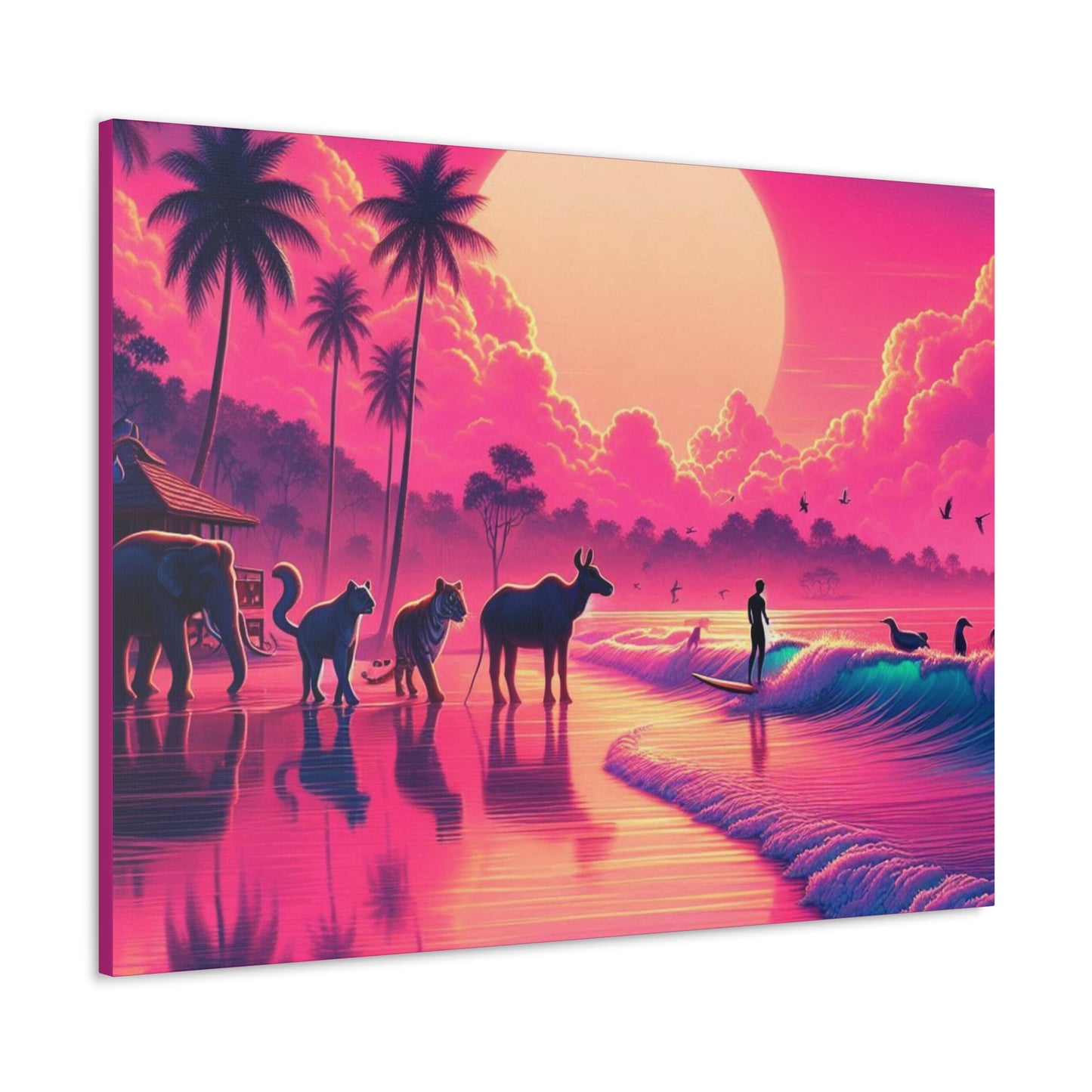 African Beach Sunset