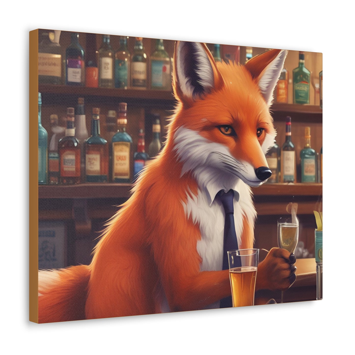 Fox In a Bar