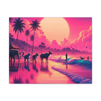 African Beach Sunset