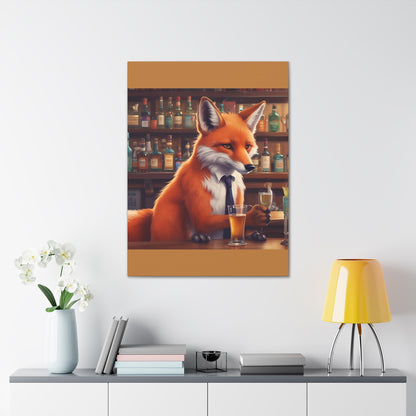 Fox In a Bar