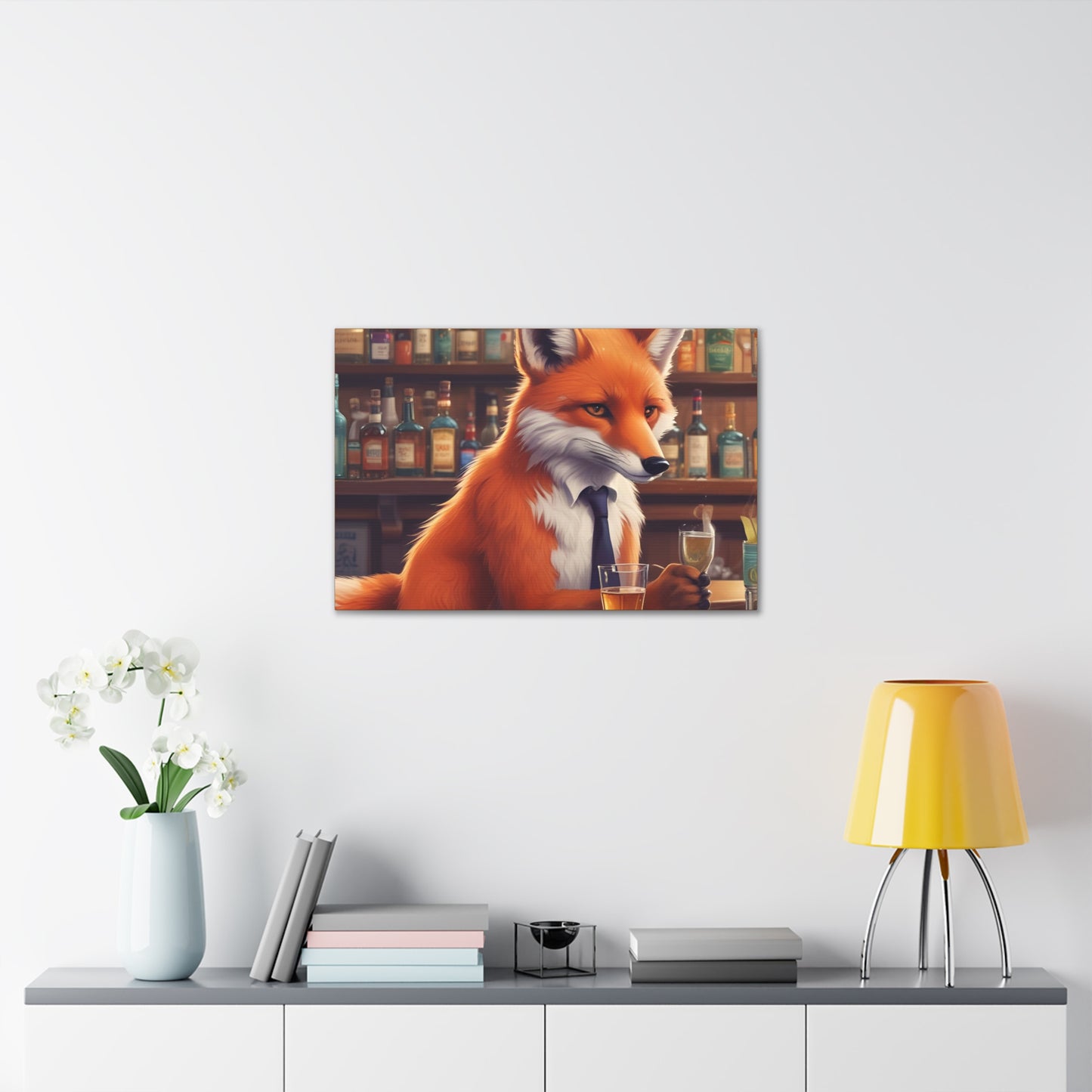 Fox In a Bar