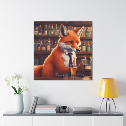 Fox In a Bar