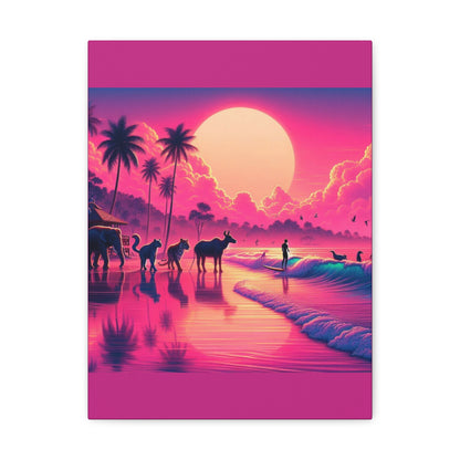 African Beach Sunset