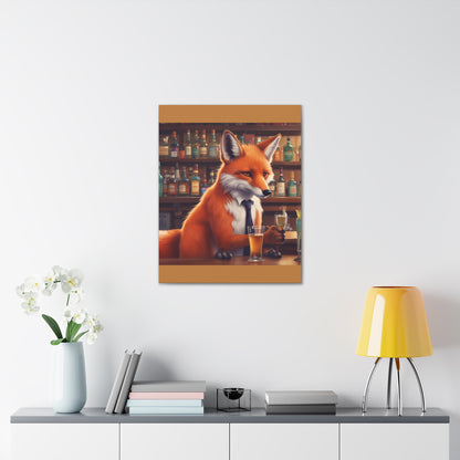 Fox In a Bar