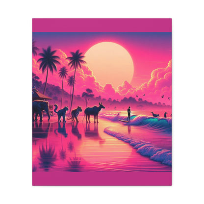 African Beach Sunset