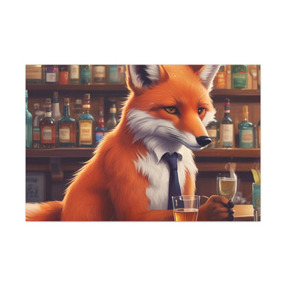 Fox In a Bar