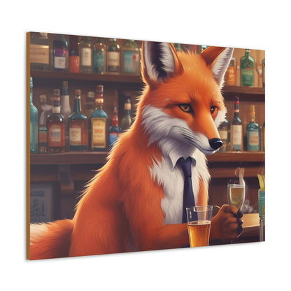 Fox In a Bar