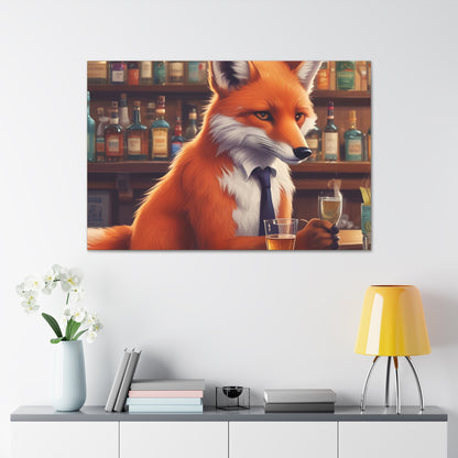 Fox In a Bar