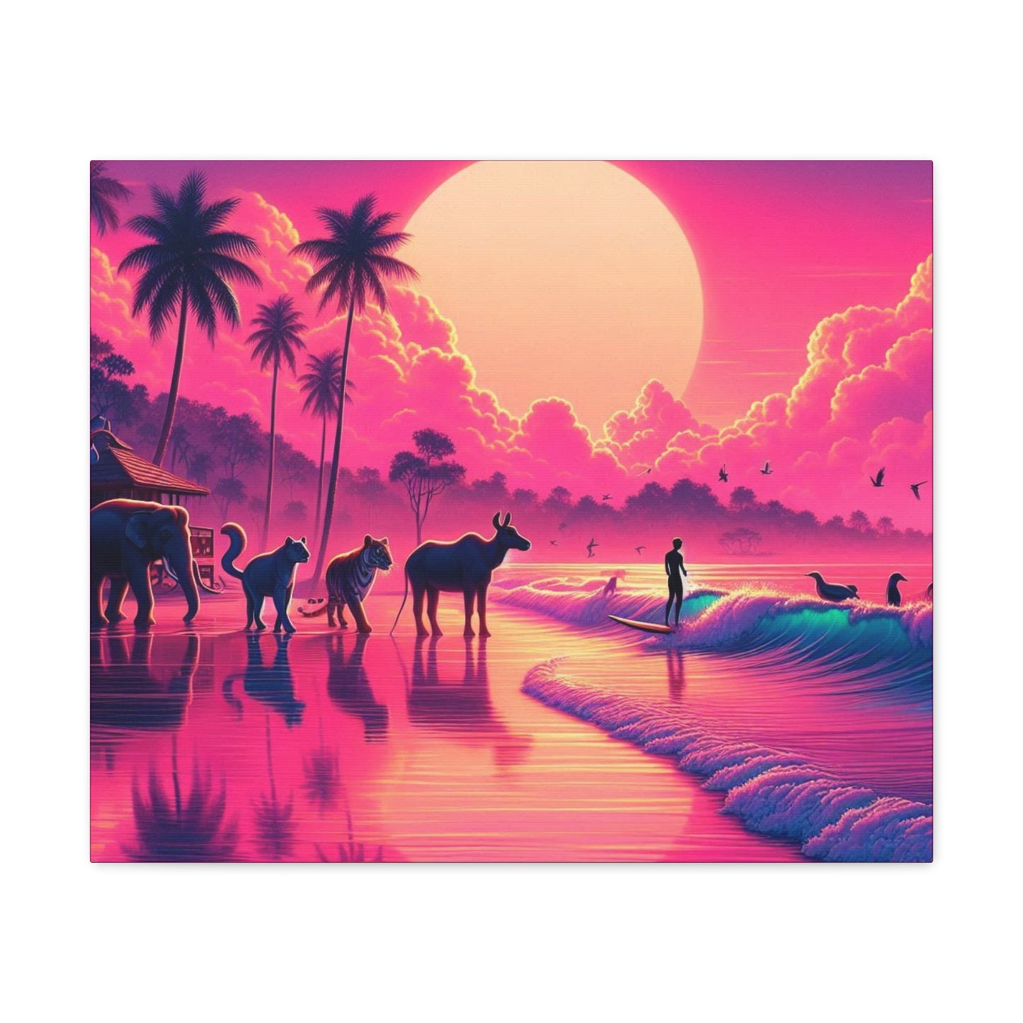 African Beach Sunset