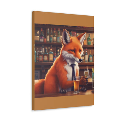 Fox In a Bar