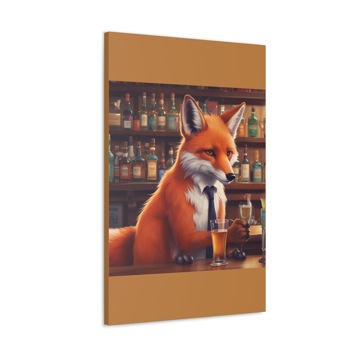 Fox In a Bar