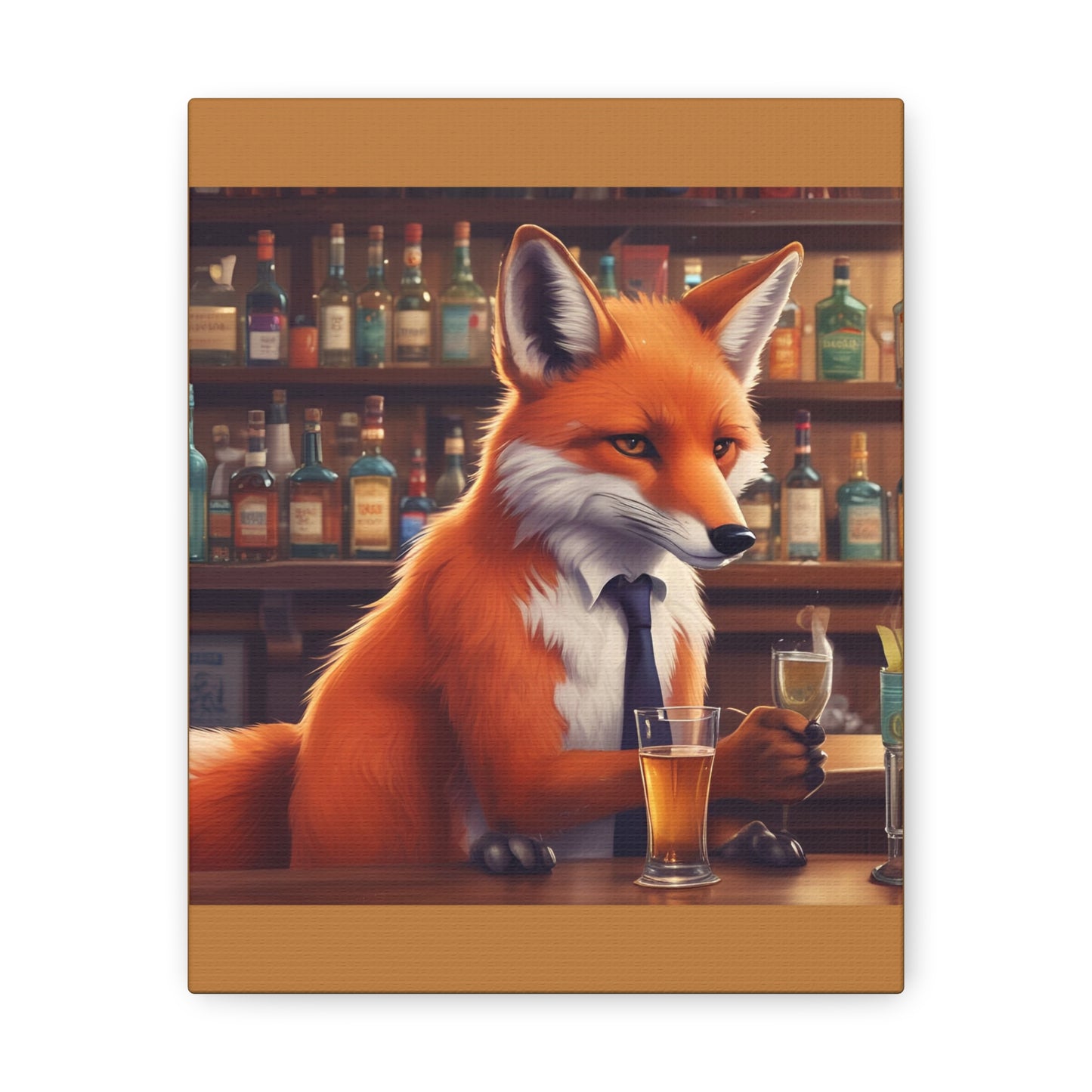 Fox In a Bar