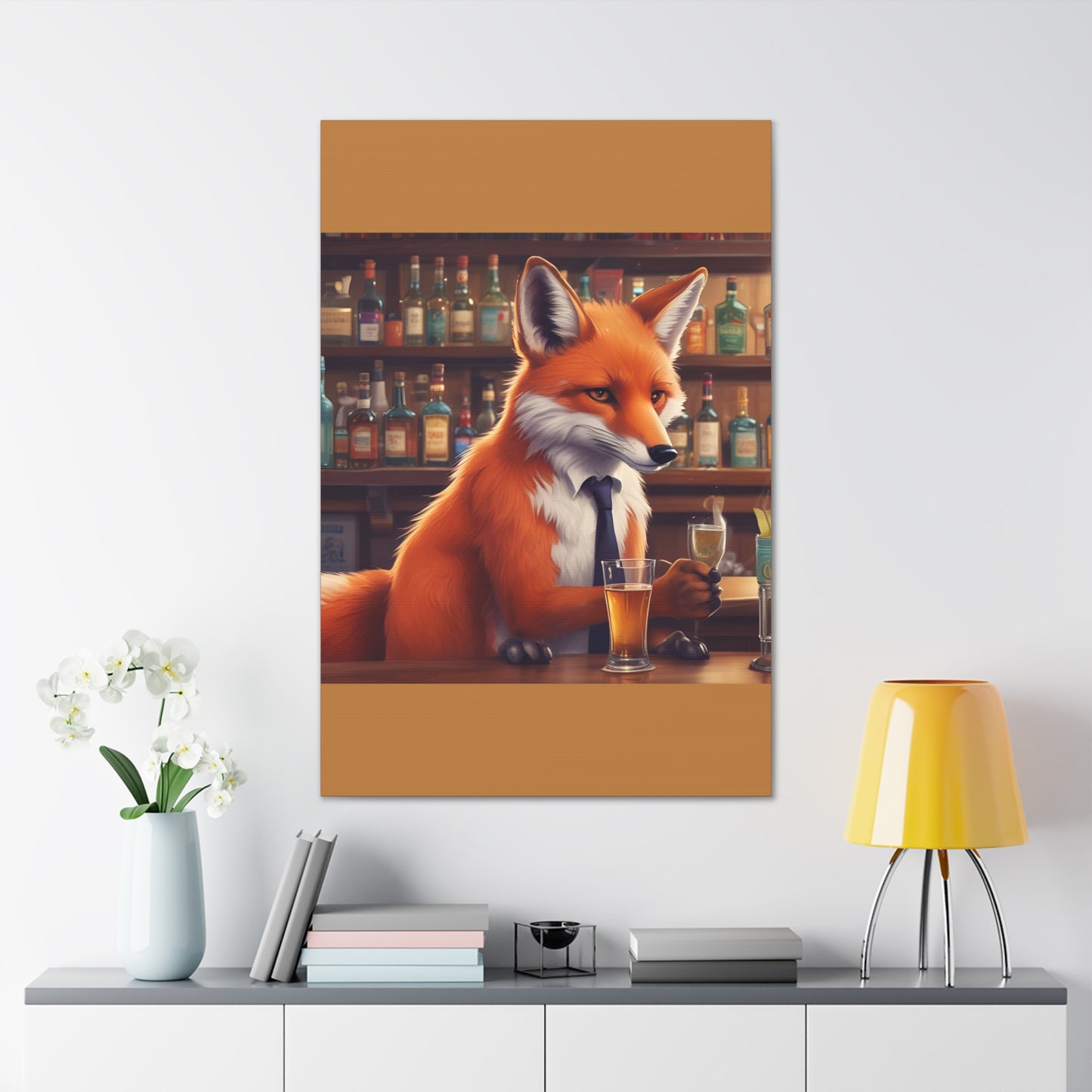 Fox In a Bar