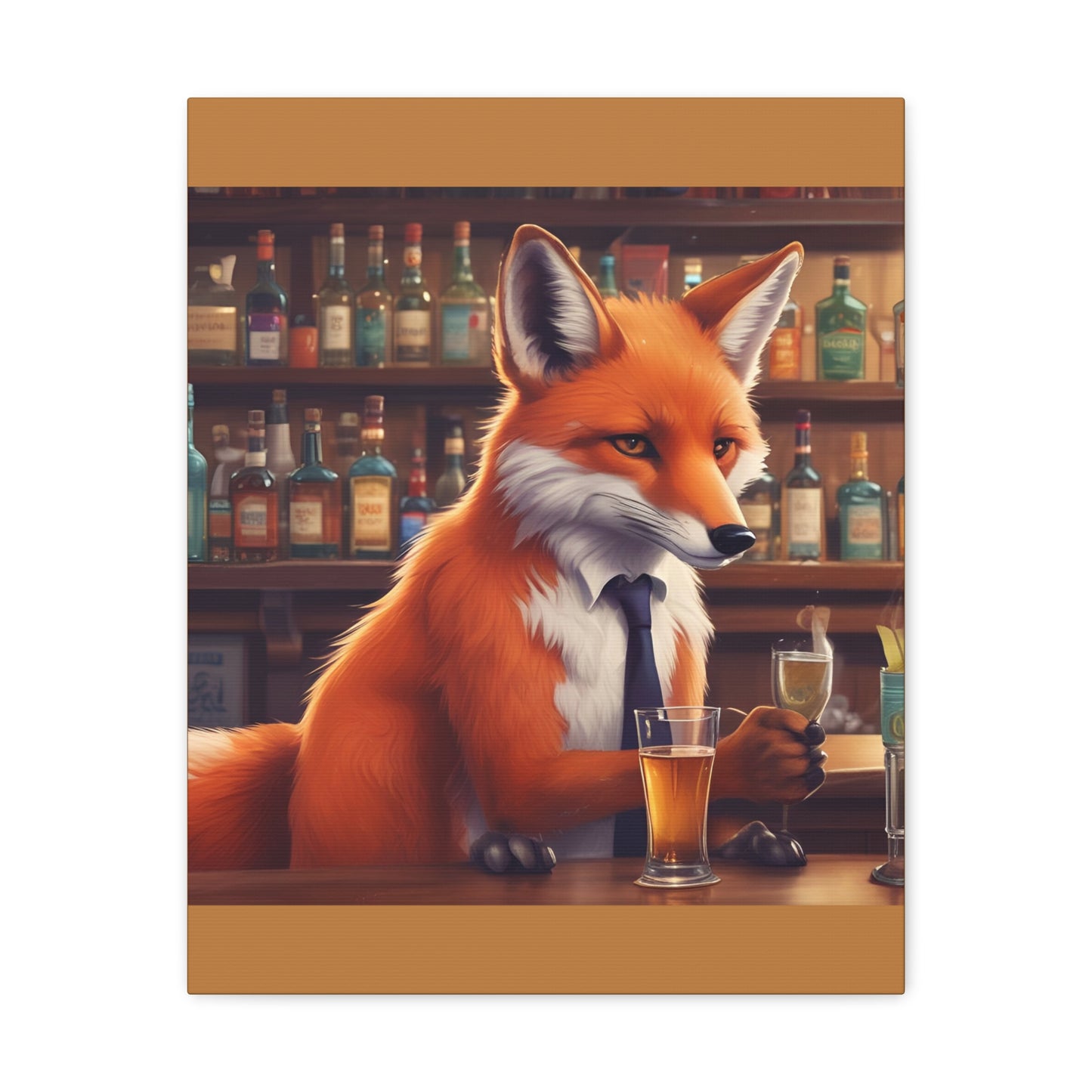 Fox In a Bar