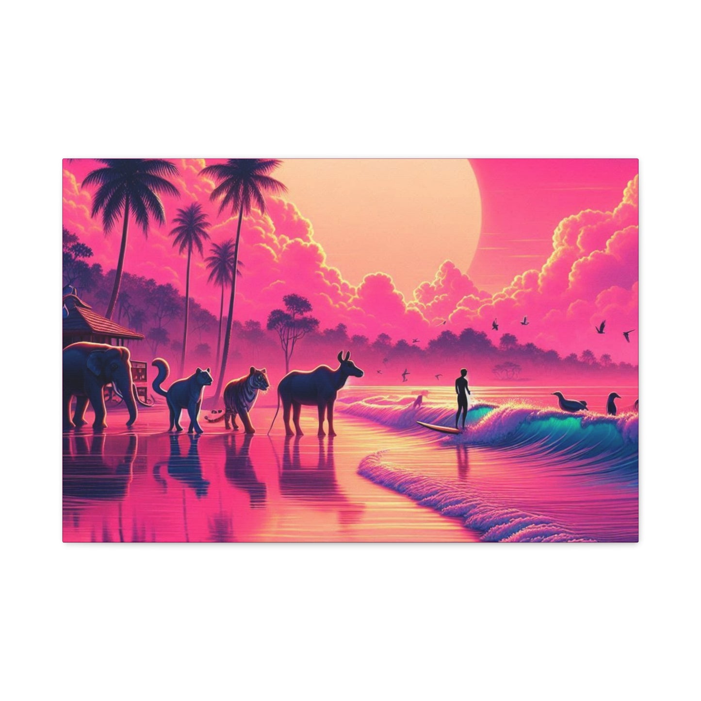 African Beach Sunset