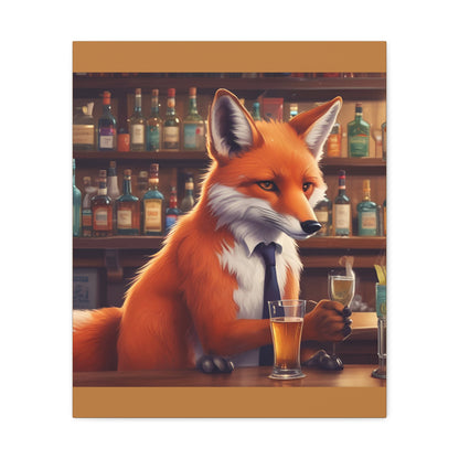 Fox In a Bar