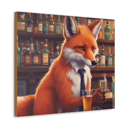 Fox In a Bar