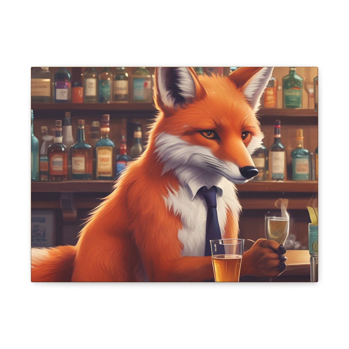 Fox In a Bar