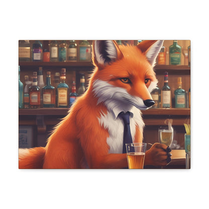 Fox In a Bar