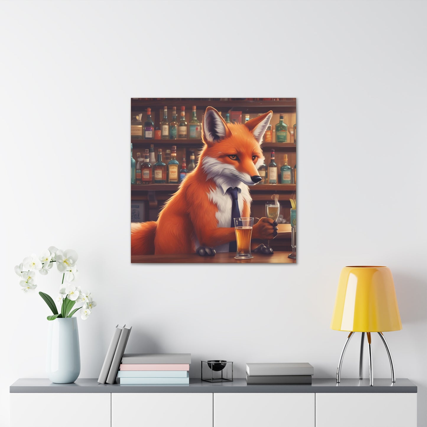 Fox In a Bar