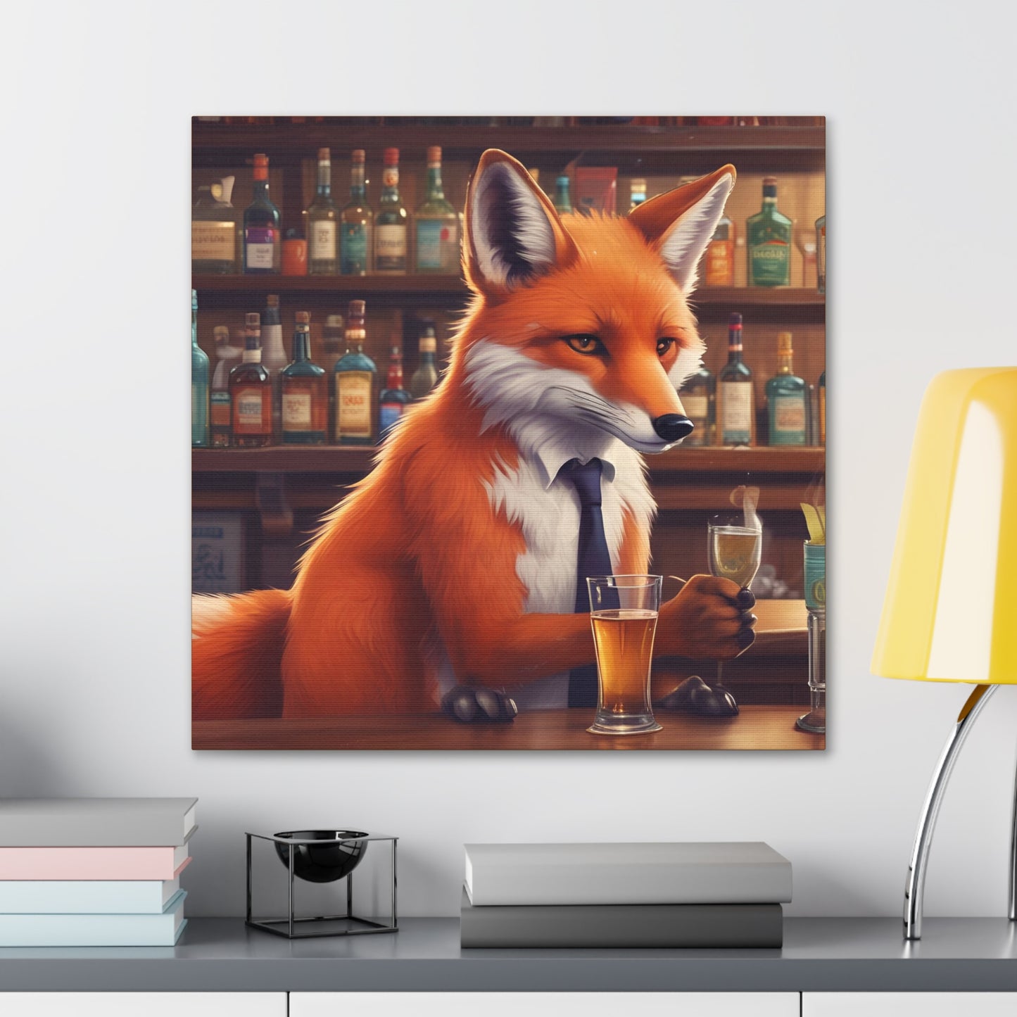 Fox In a Bar