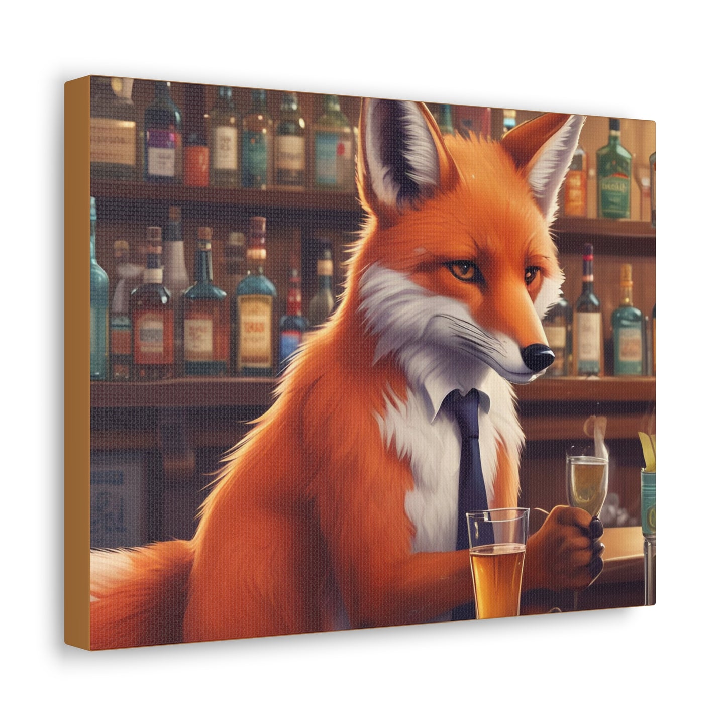 Fox In a Bar