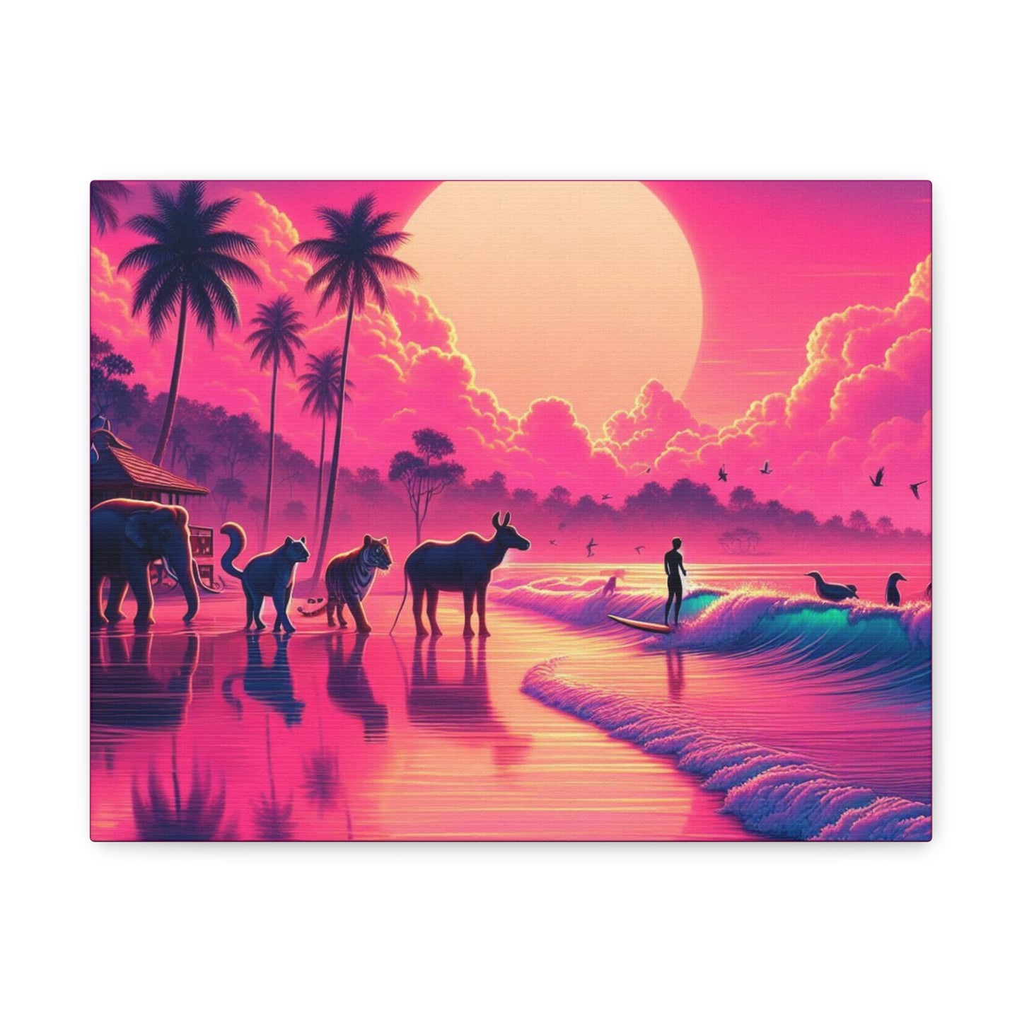 African Beach Sunset