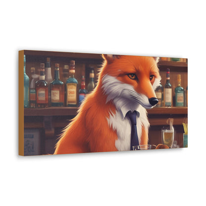 Fox In a Bar