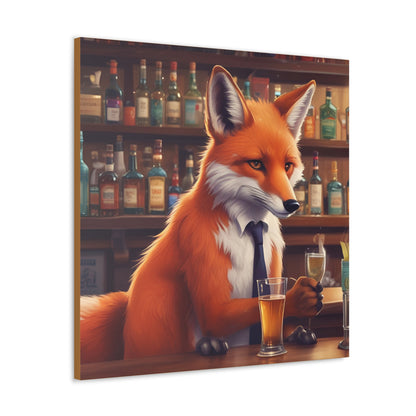 Fox In a Bar